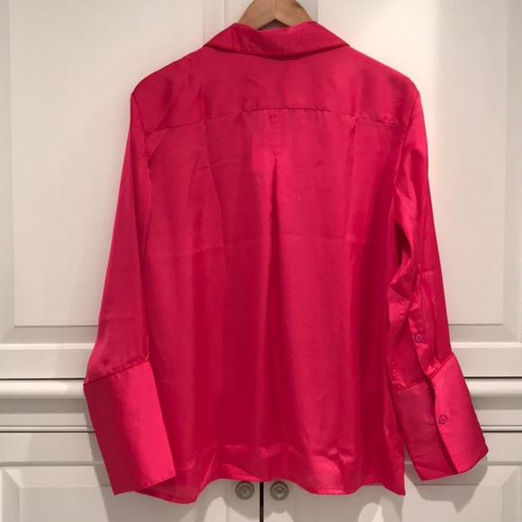 NWT Rachel Antonoff Silk Pajama Blouse - Picture 3 of 6